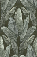 Elegant Rainforest Leaves papel de parede