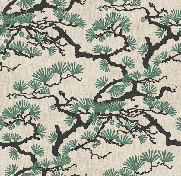 Vintage Japanese Pine Tree