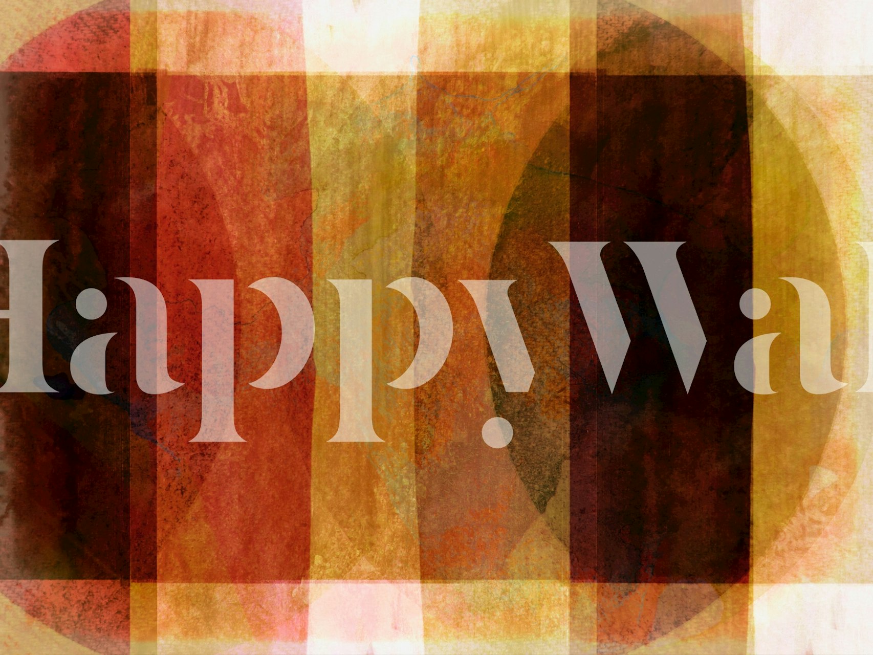 Earthy abstract decor wallpaper in a room