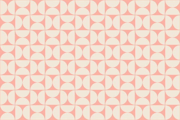 Mid-Century Modern Pattern No40 Medium