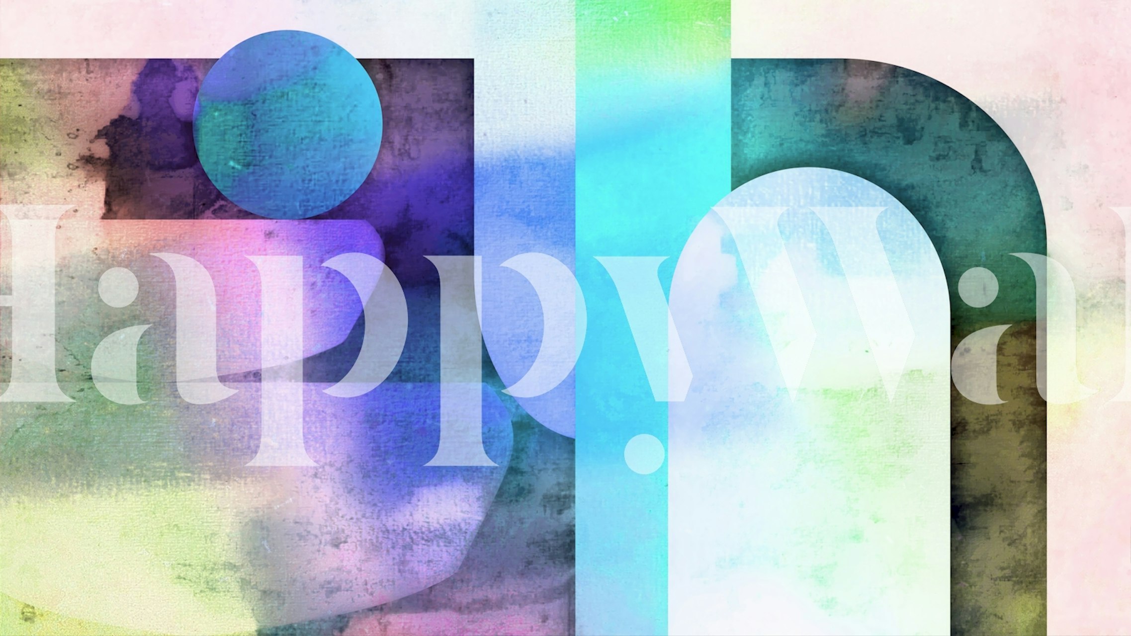 Tapeta Modern Pastel Geometry v místnosti