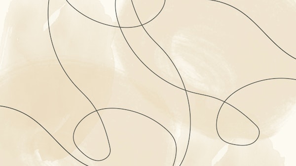 Abstract Beige Swirls