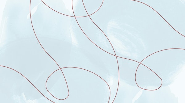 Abstract Vermilion Lines