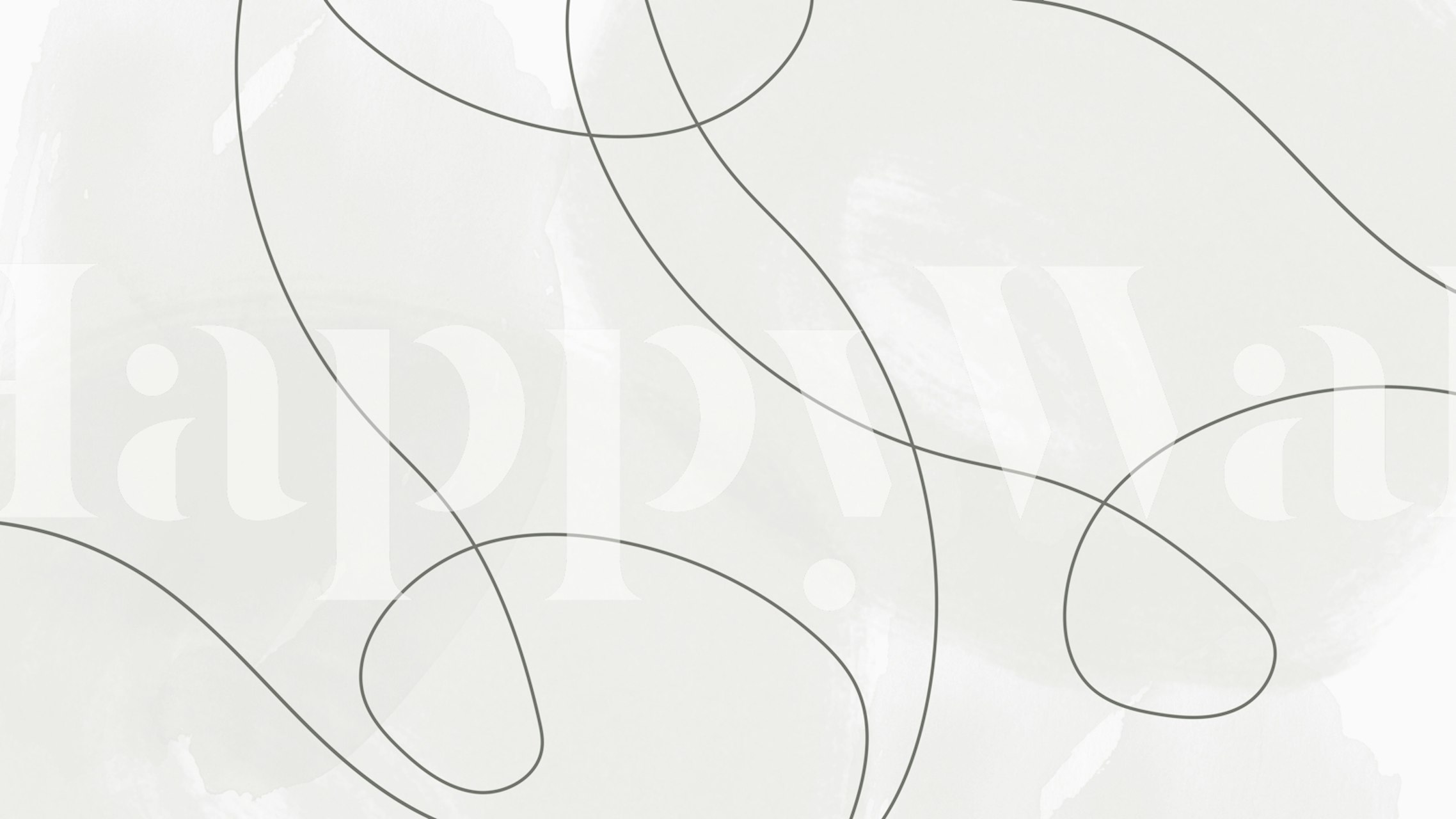 Elegant Swirls wallpaper in a room