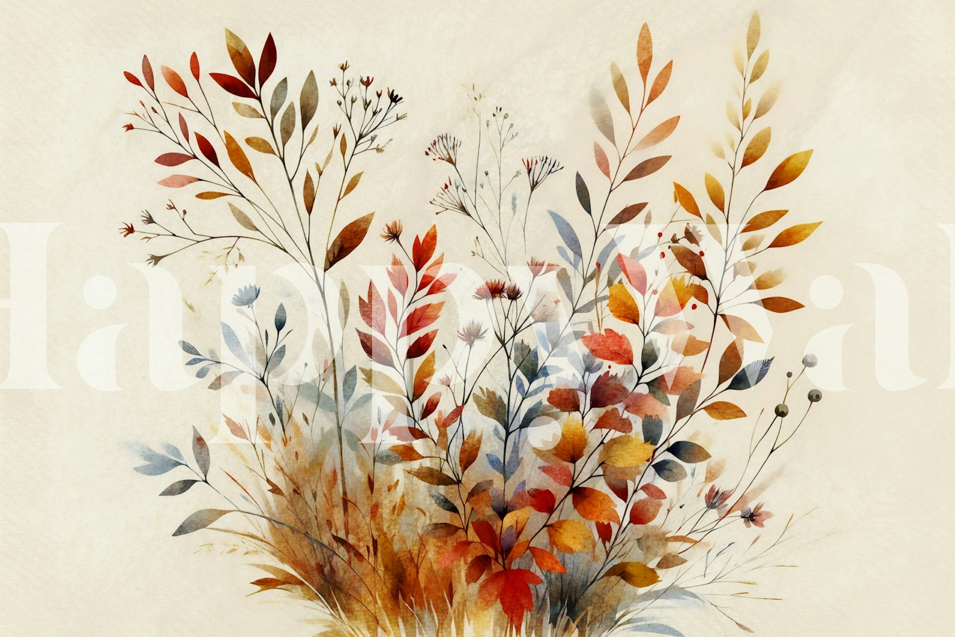 Fall Foliage Bliss Tapetdesign