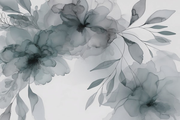 Inky Blossom Splash