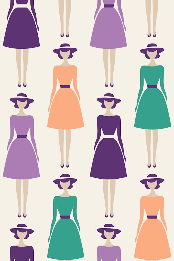 Chic Retro Fashion Ladies / 3260B