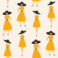 Elegant Yellow Dresses Girls Fashion 3261C ταπετσαρία