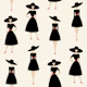 Elegant Black Dresses Girls Fashion 3261E