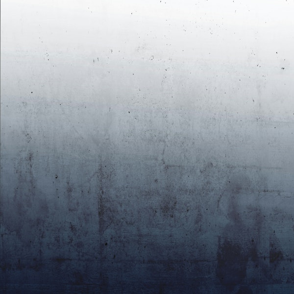 Blue Ombre on Concrete