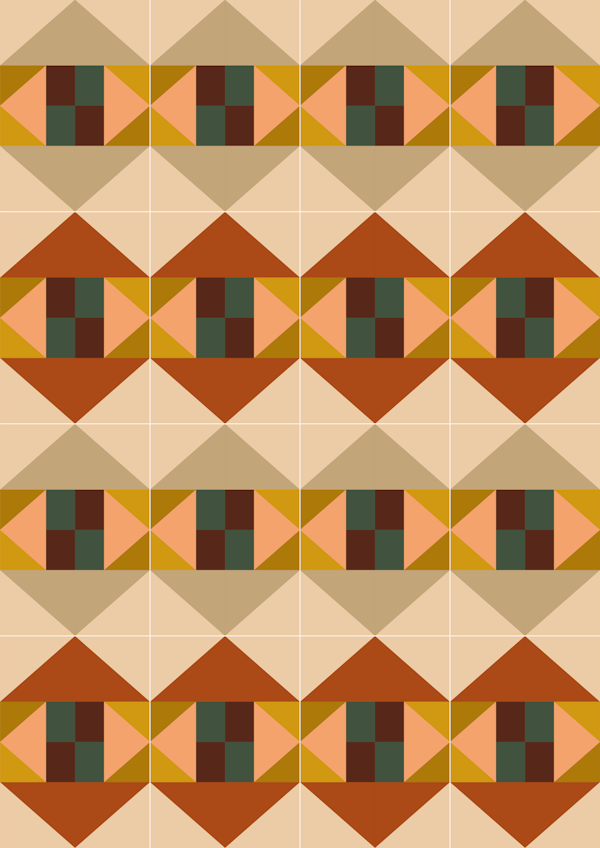 Autumn Geometric Harmony