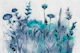 Aqua Wildflowers