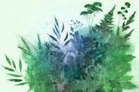 Ethereal Forest Hues wallpaper