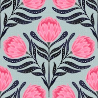 Protea Pink ταπετσαρία