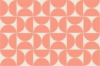 Mid-Century Modern Pattern No44 tapet