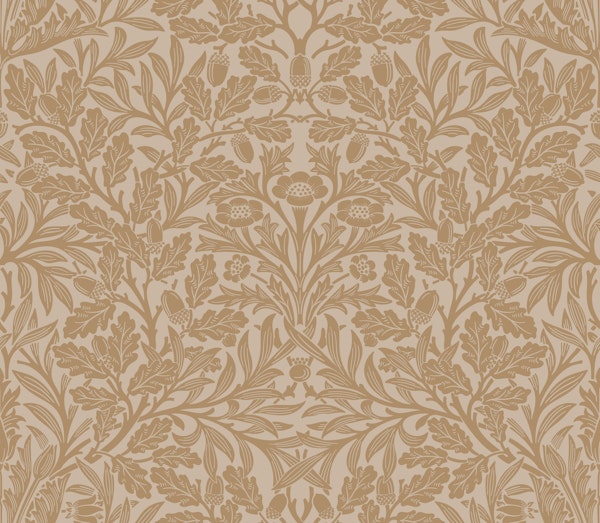 Victorian Acorn pattern 2 brown