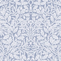 Victorian Acorn pattern 8 Blue Bell ταπετσαρία