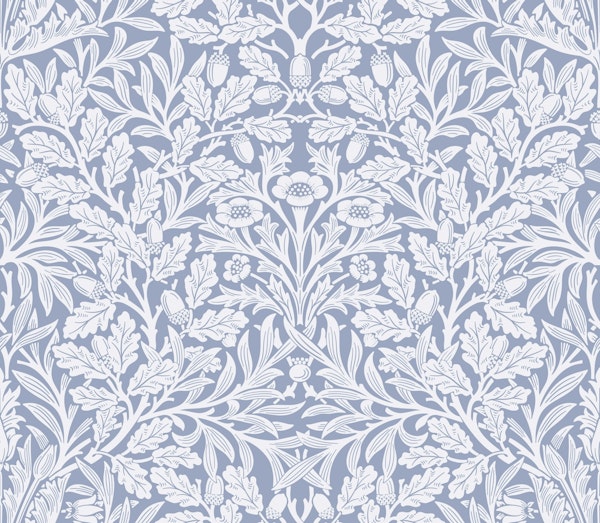 Victorian Acorn pattern 8 Blue Bell