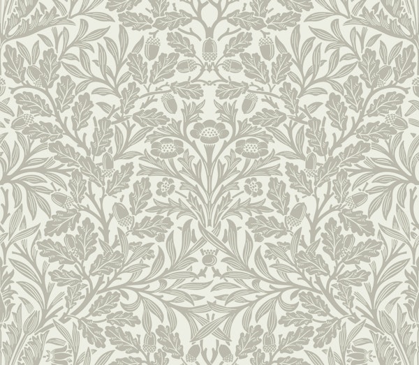 Victorian Acorn pattern 10 Shadow Grey