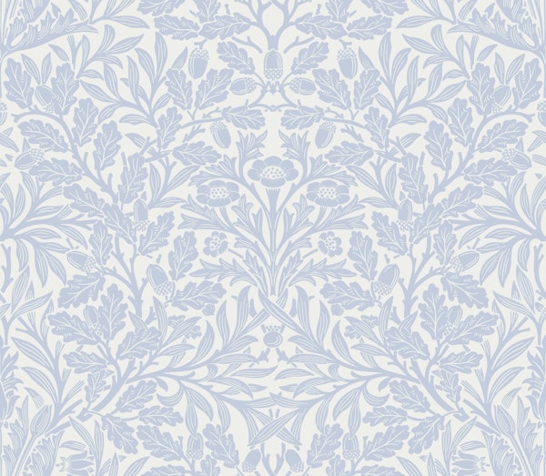 Victorian Acorn pattern 14 Light Periwinkle