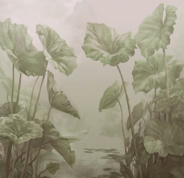 leafy lagoon warm green