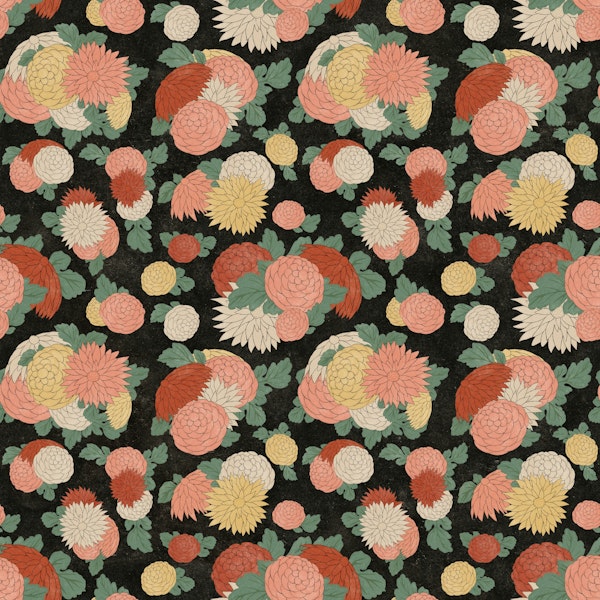 Loose Chrysanthemum Bunches - Black