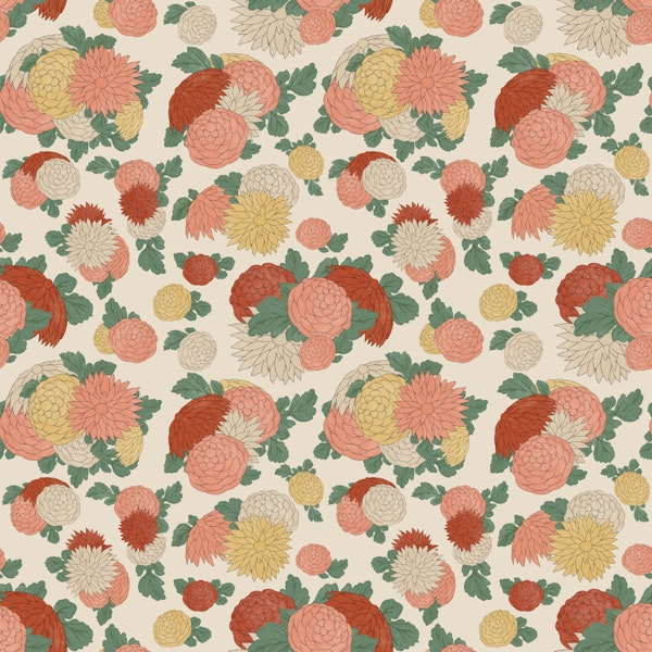 Loose Chrysanthemum Bunches - Cream
