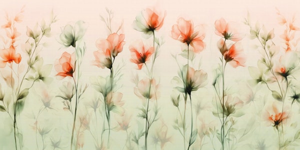 Translucent Garden - red