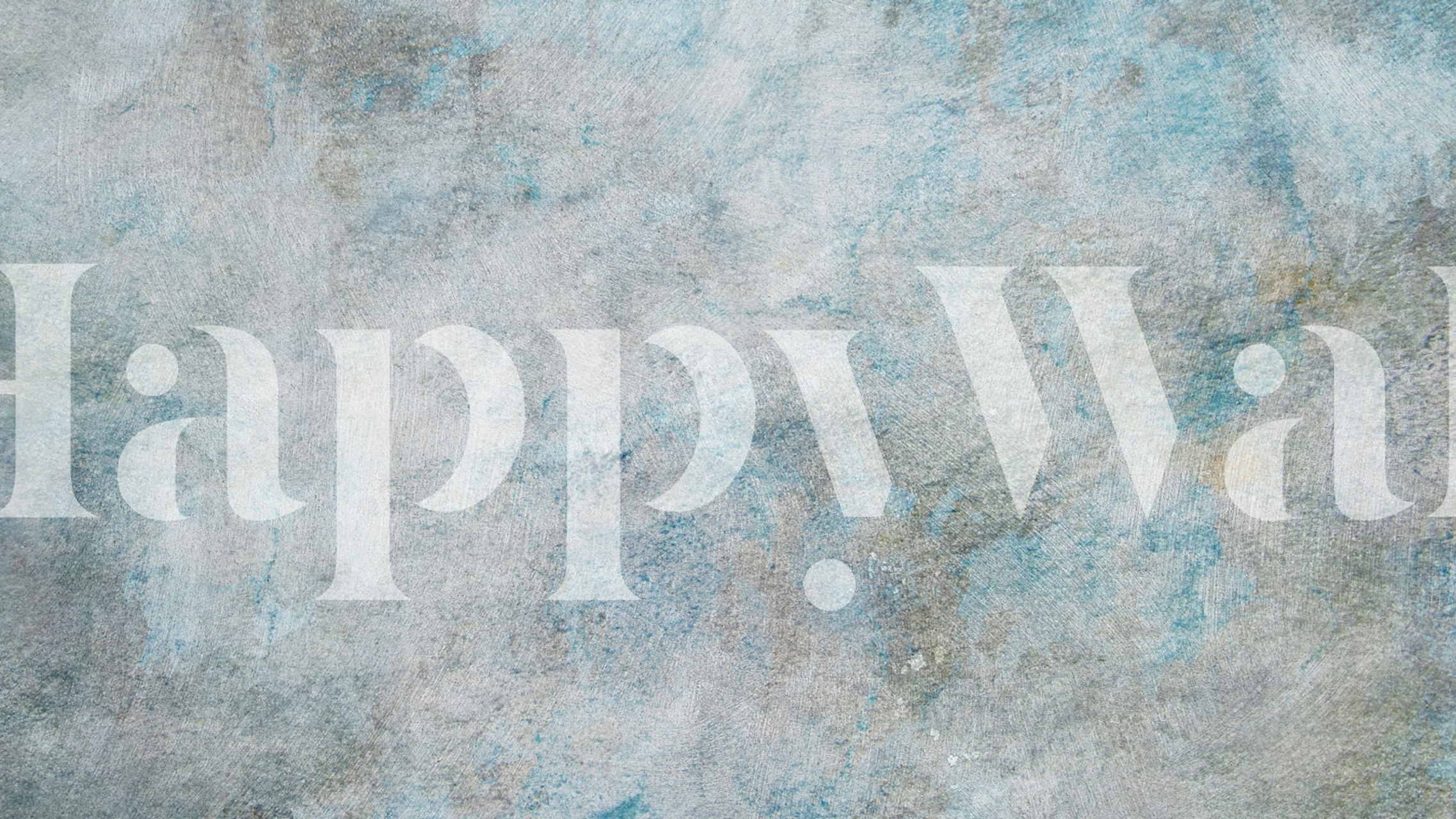 Ταπετσαρία Arctic Blue Textured Decor σε ένα δωμάτιο