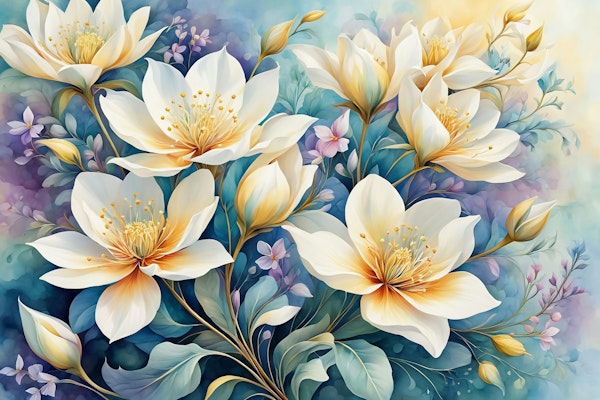 Celestial Bloom Radiance