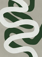 Abstract Ribbons behang