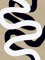 Minimal Ribbon Elegance behang