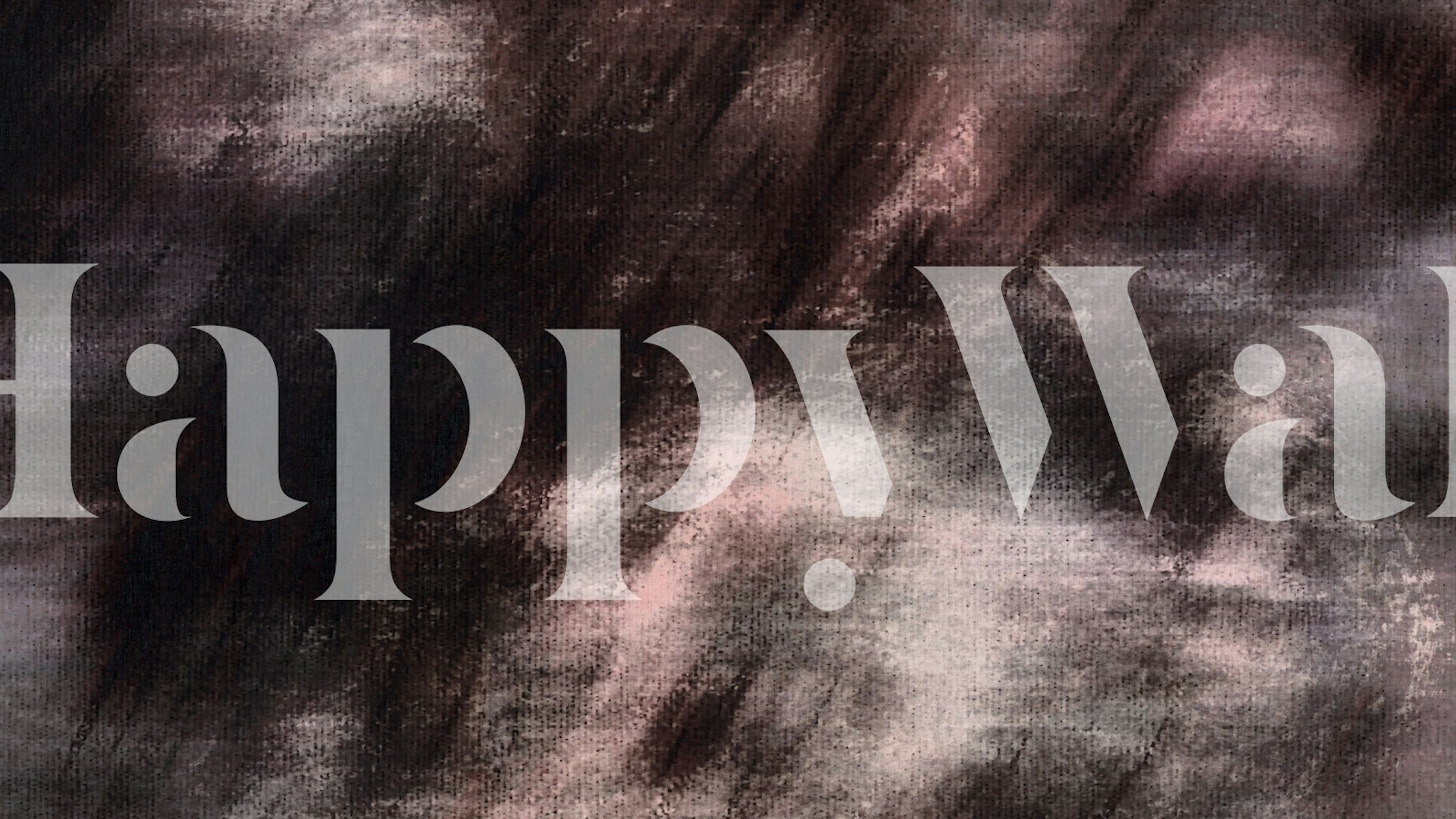 Mystic Brush Strokes wallpaper in a room setting