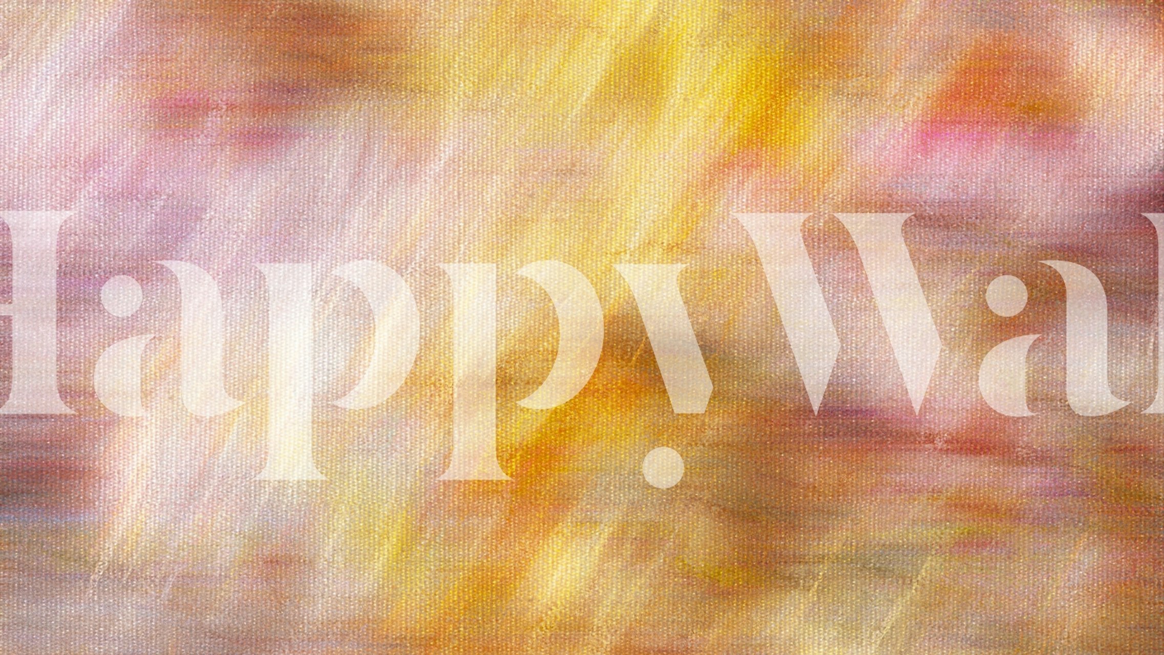 Abstract blend of orange, pink, and yellow colors wallpaper