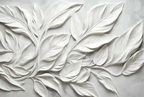 Sculptured Art Calm Foliage