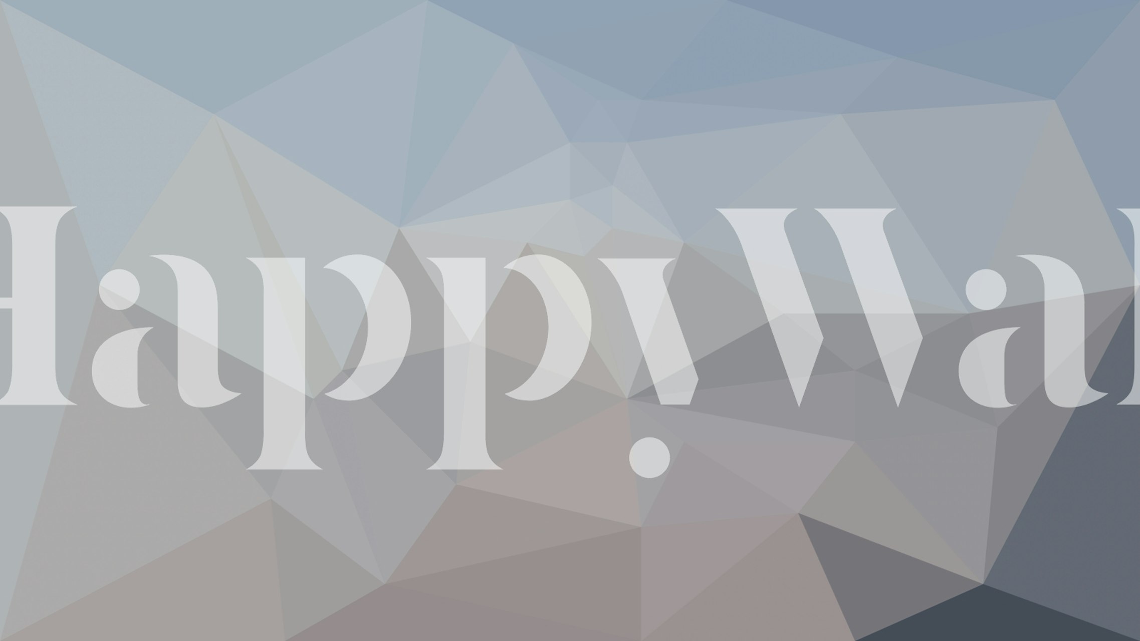 Polygon Design wallpaper in a stylish room