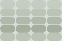 Mid-Century Pebbles Abstract Sage tapete