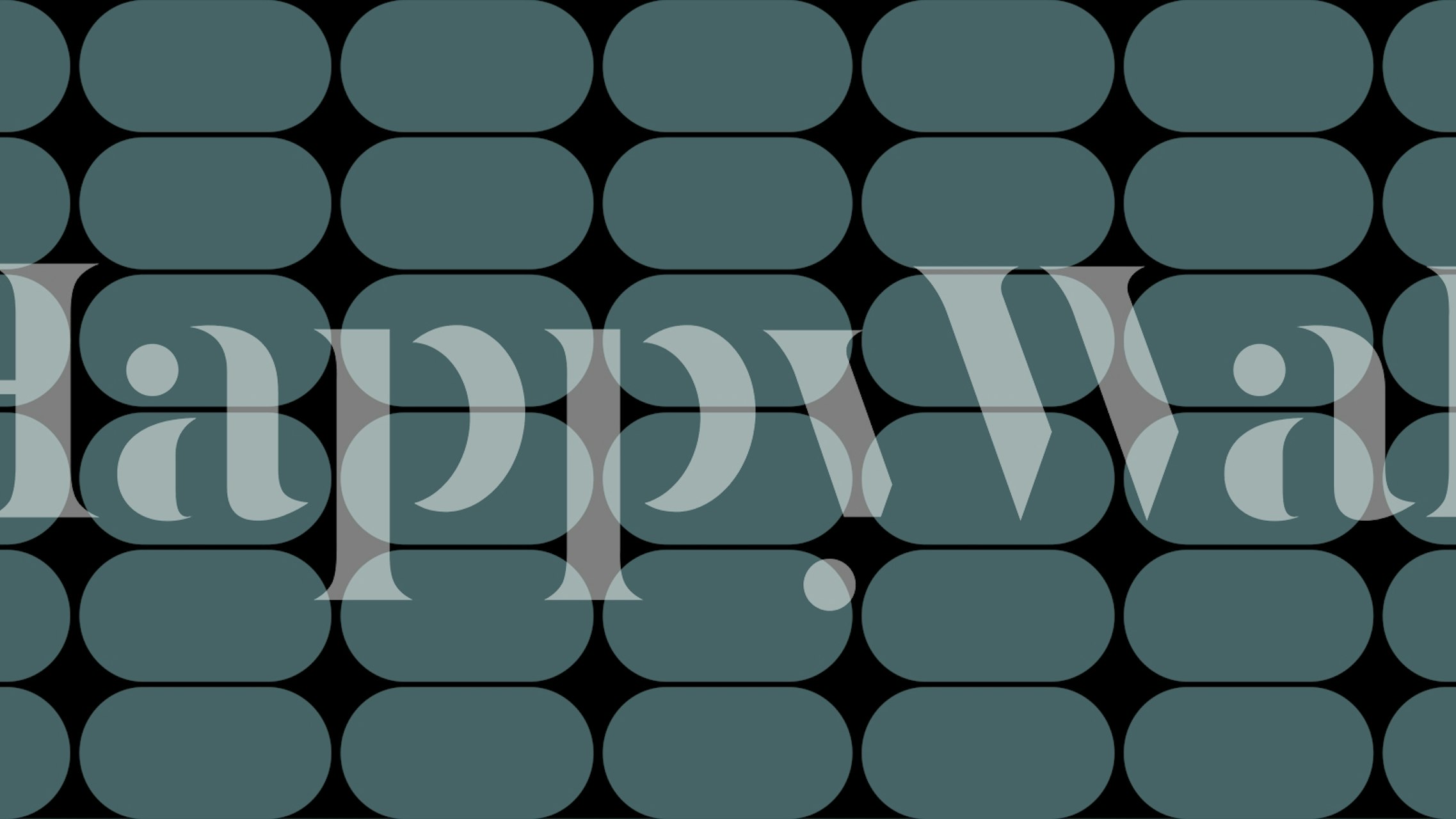 Papel de parede Elegant Sable Pebbles exibido em um quarto