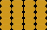 Golden Geometric Chic tapet