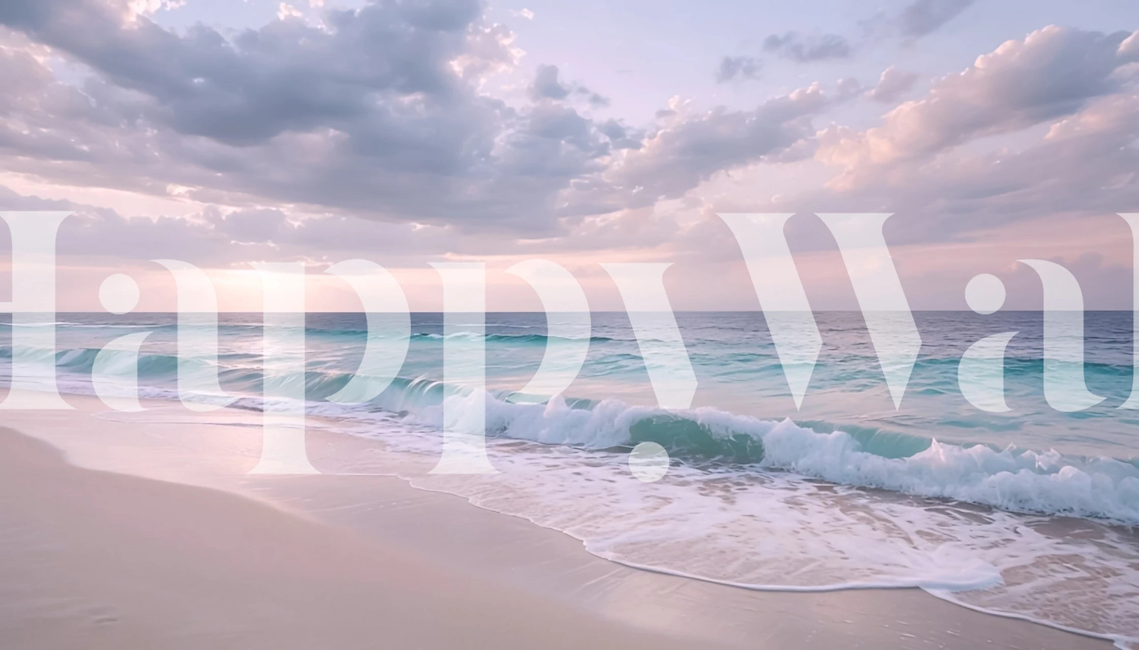 Tapeta Tranquil Sea view v místnosti