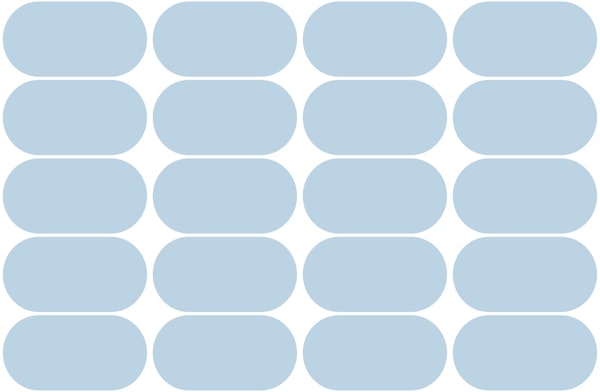 Muted Mid-Century Pebbles