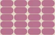 Retro Purple Pebbles