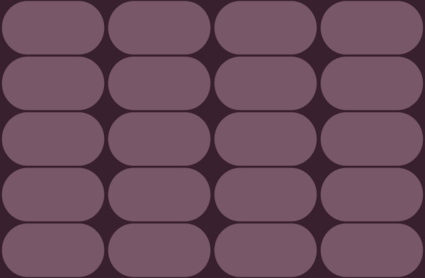 Retro Magenta Pebbles