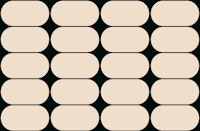 Creamy Geometric Chic papel pintado