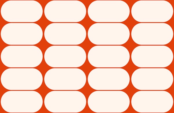 Mid-Century Modern Pebbles