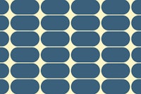 Vintage Blue Oval Charm ταπετσαρία