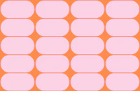 Rounded Retro Blocks wallpaper