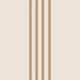 Sandy Taupe Stripes on off white