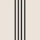 Minimalist Black Bands-stripes on off white