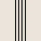 Minimalist Black Bands-stripes on off white